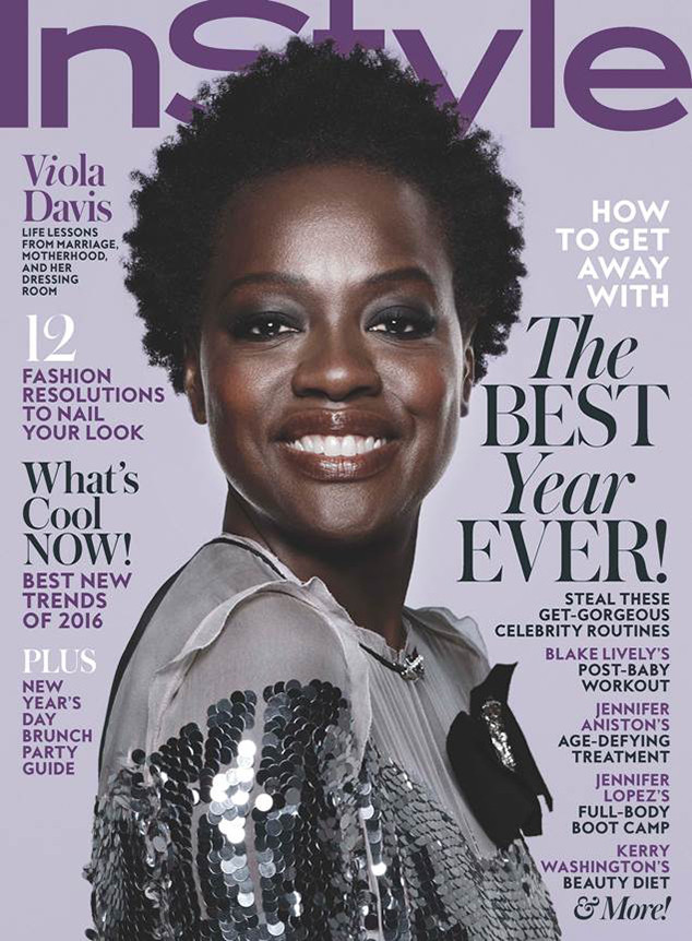 Viola Davis, InStyle Magazine